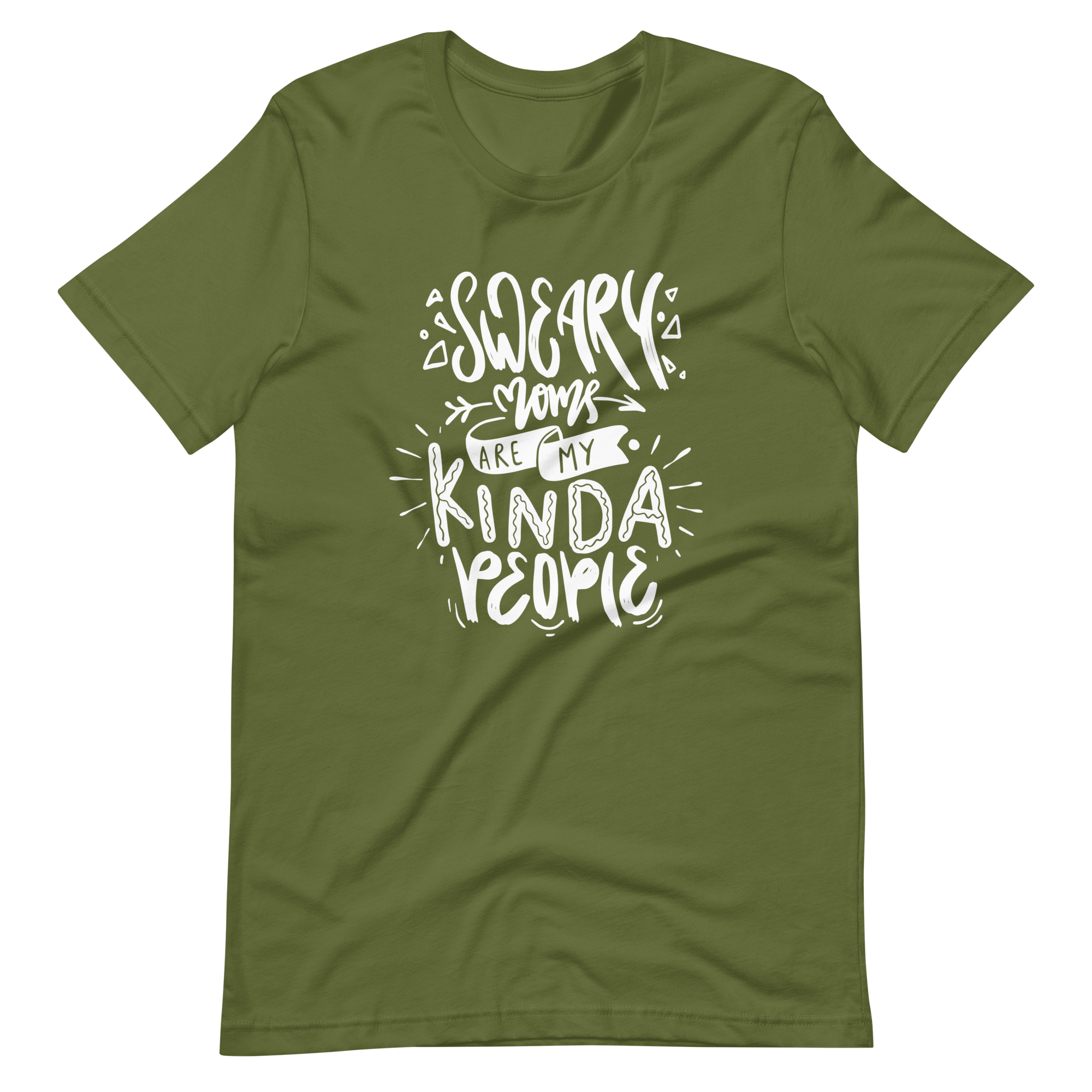 Sweary Moms Are My Kinda People Unisex t-shirt