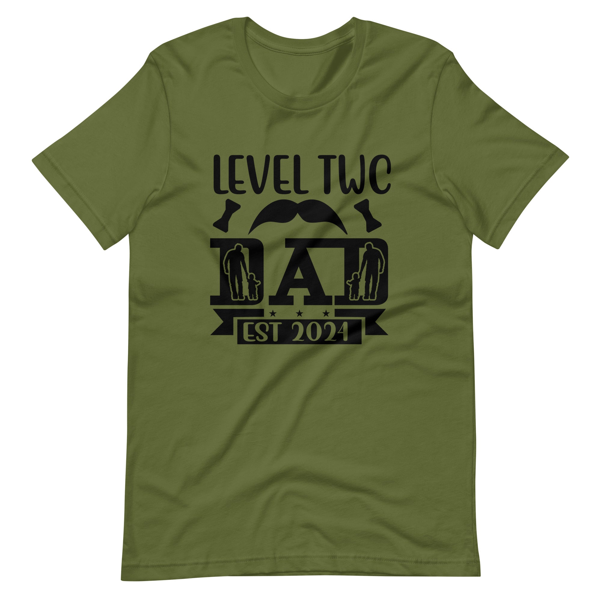 Level Two Dad Est. 2024 Unisex t-shirt