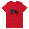 Best Dad Ever American Flag Unisex t-shirt