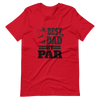 Best Dad By Par Unisex t-shirt