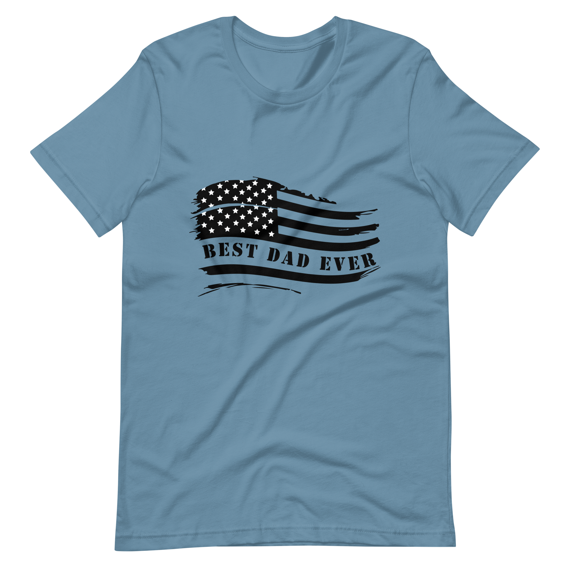 Best Dad Ever American Flag Unisex t-shirt