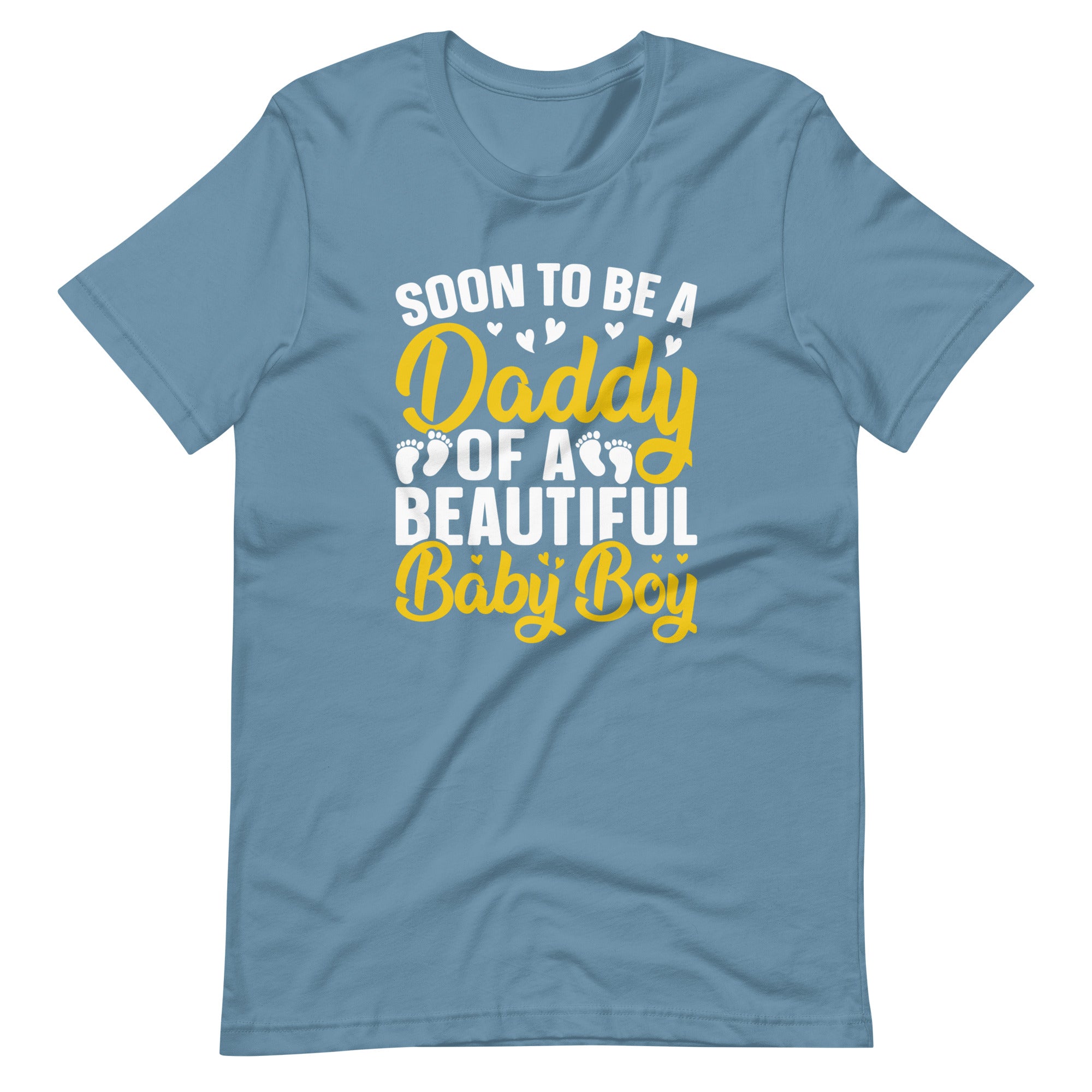 Soon To Be A Daddy Of A Beautiful Baby Boy Unisex t-shirt