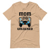 Mom Level Unlocked Unisex t-shirt