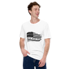 Best Dad Ever American Flag Unisex t-shirt