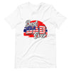 Best Dad Ever American Flag Unisex t-shirt