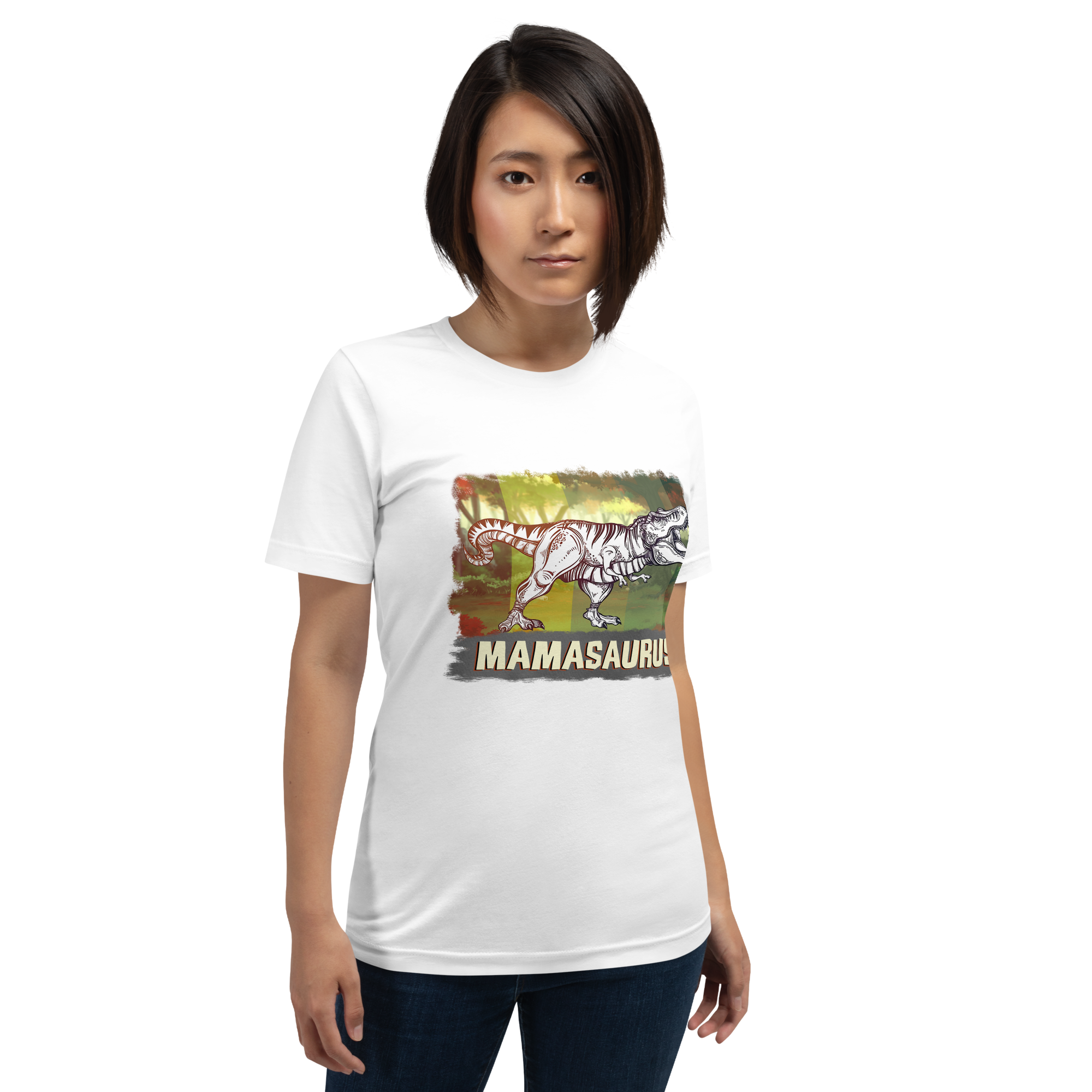 Mamasaurus Unisex t-shirt