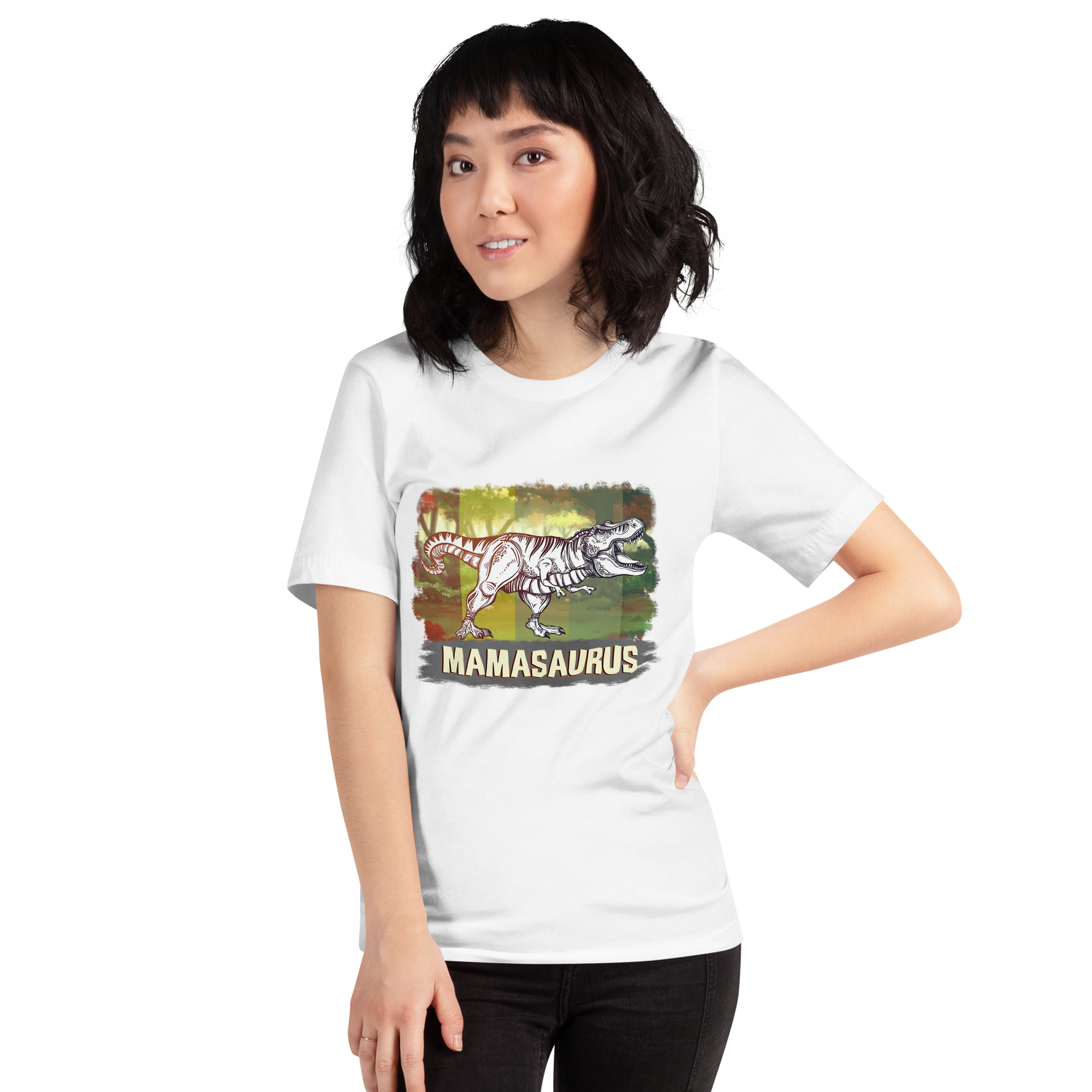 Mamasaurus Unisex t-shirt