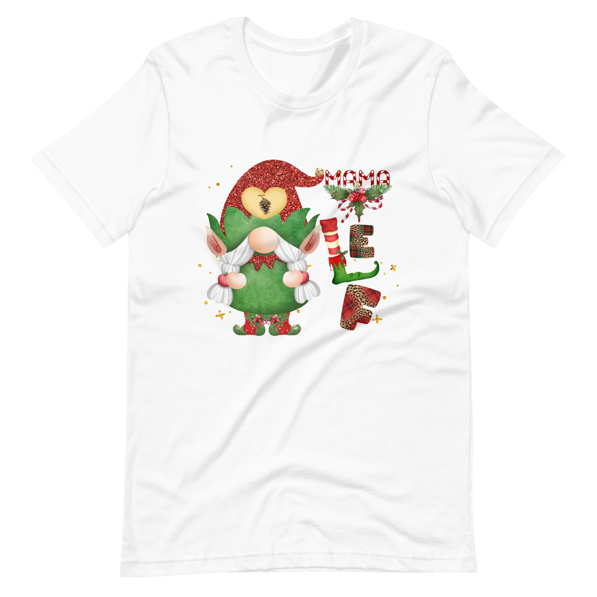 Mama Elf Unisex t-shirt