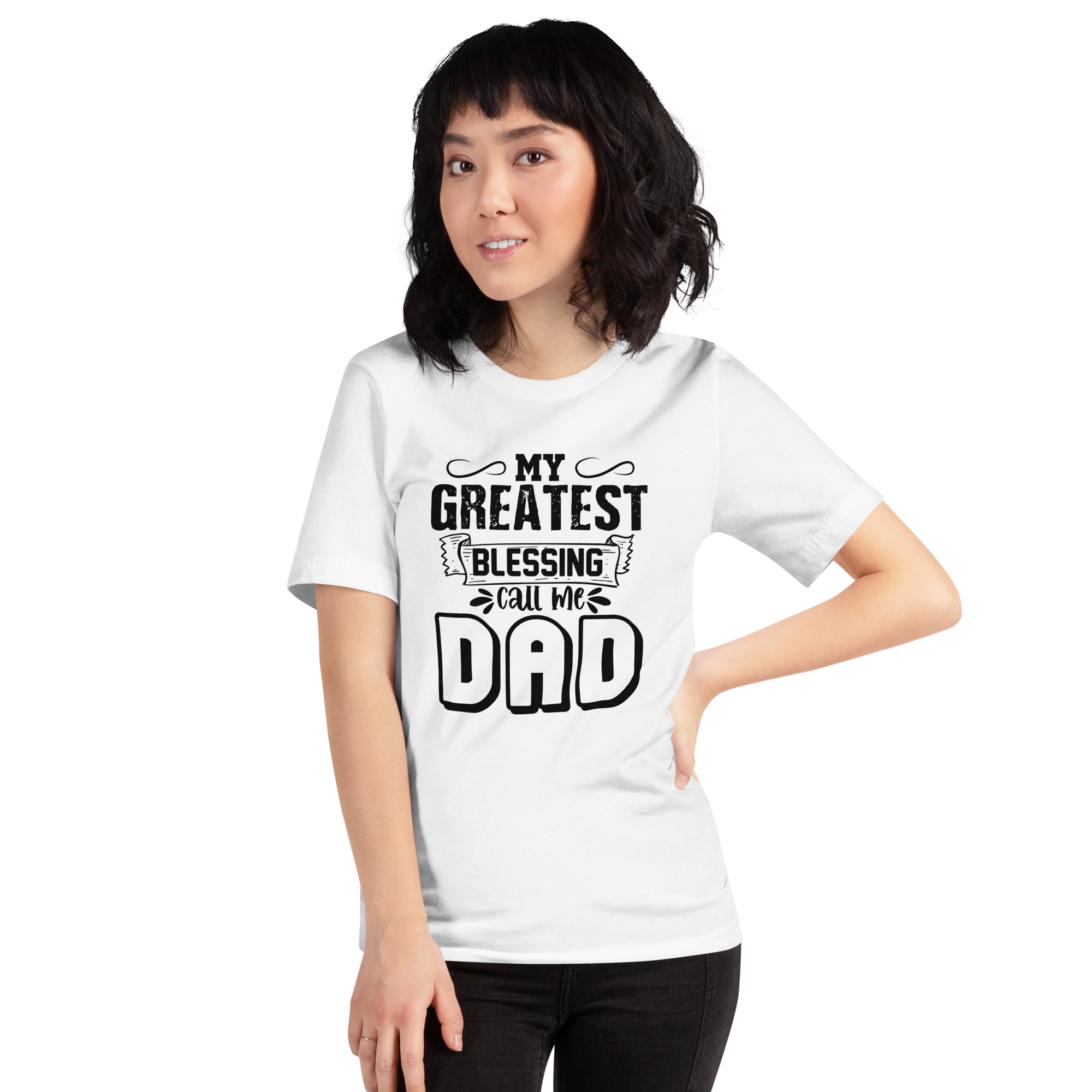 My Greatest Blessing Call Me Dad Unisex t-shirt