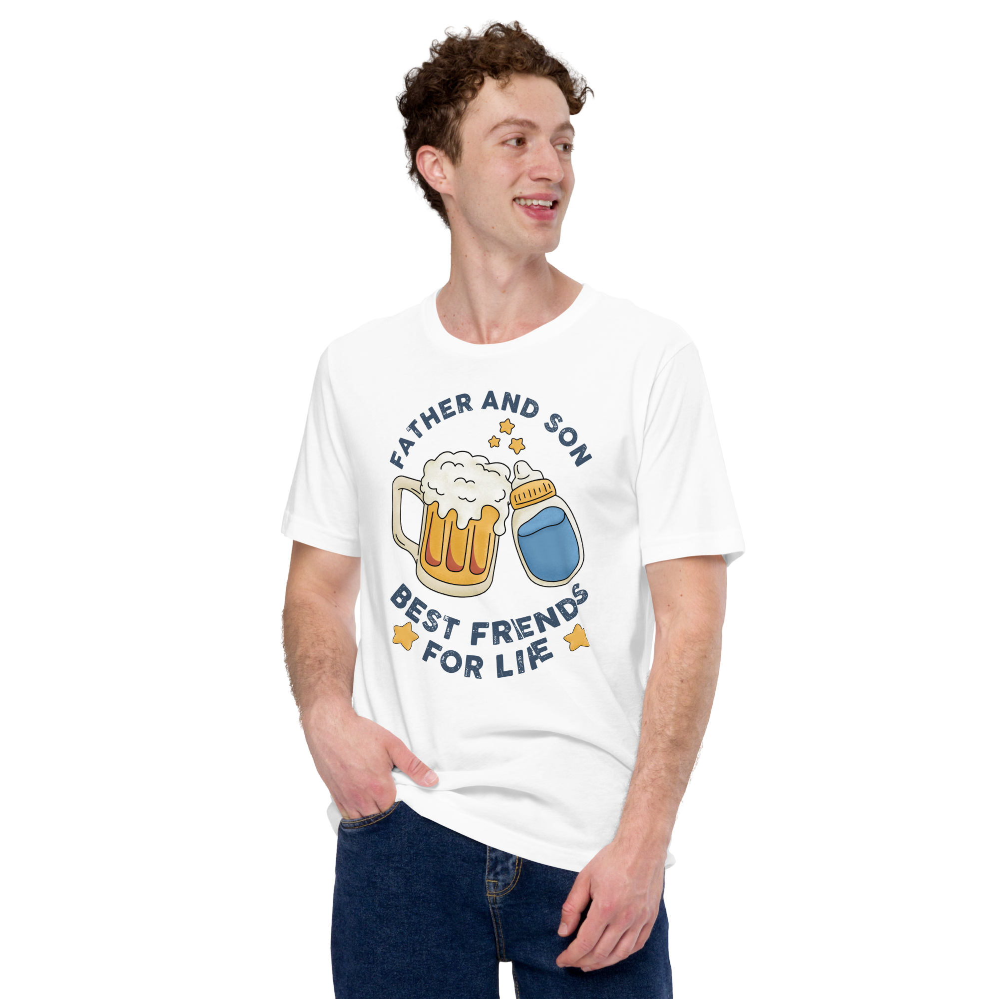 Father And Son Best Friends For Life Unisex t-shirt