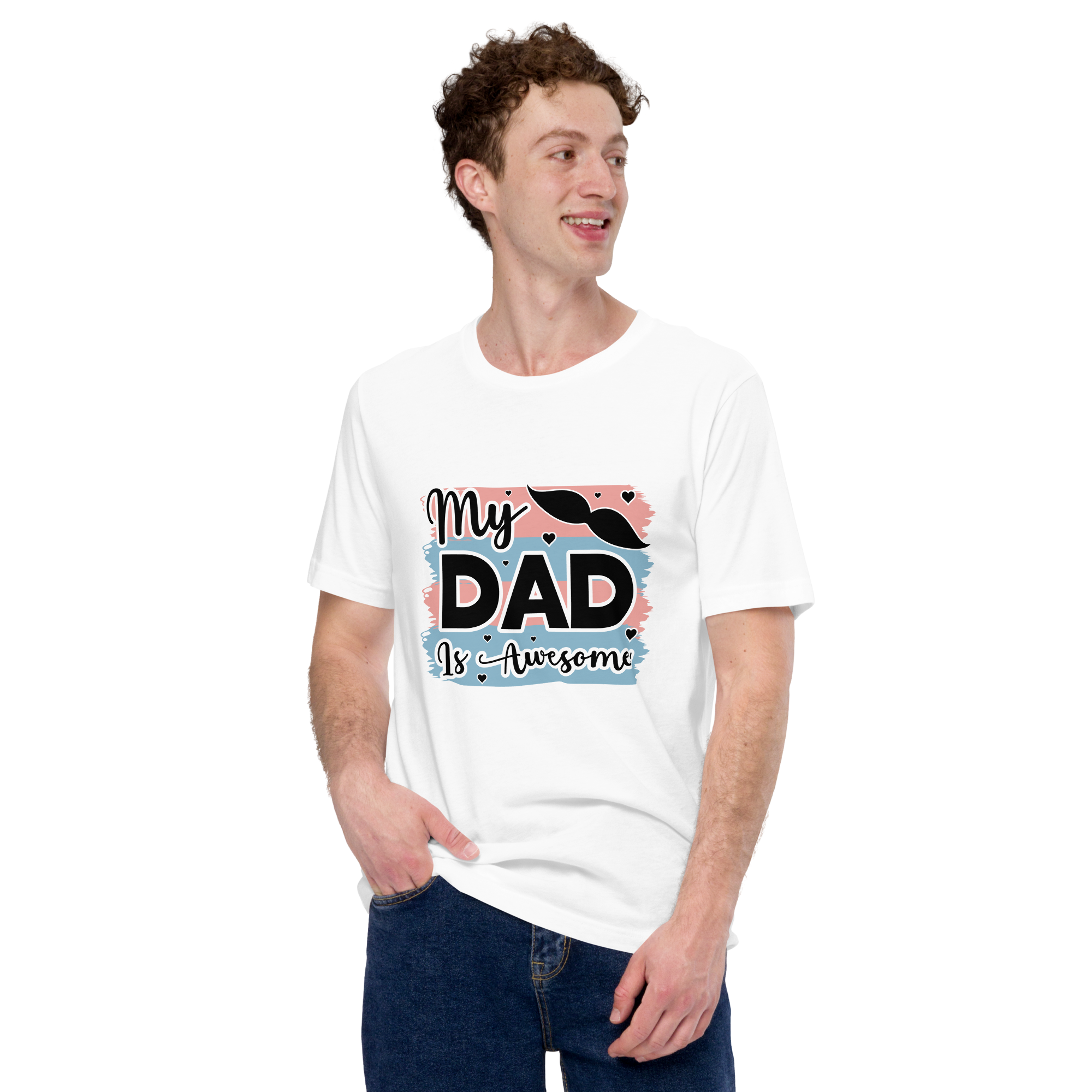 My Dad Is Awesome Unisex t-shirt