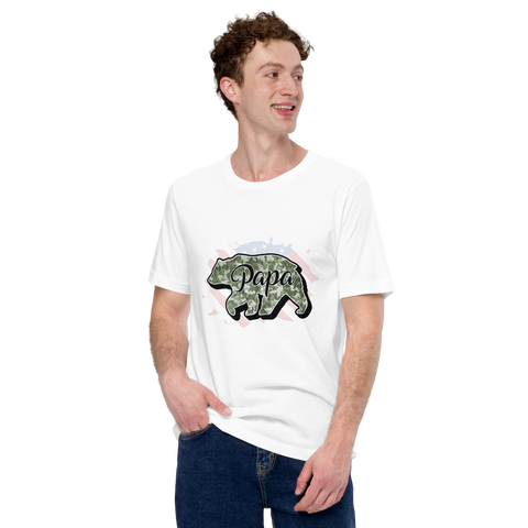 Papa Bear Unisex t-shirt