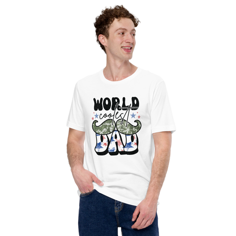 World Coolest Dad Unisex t-shirt