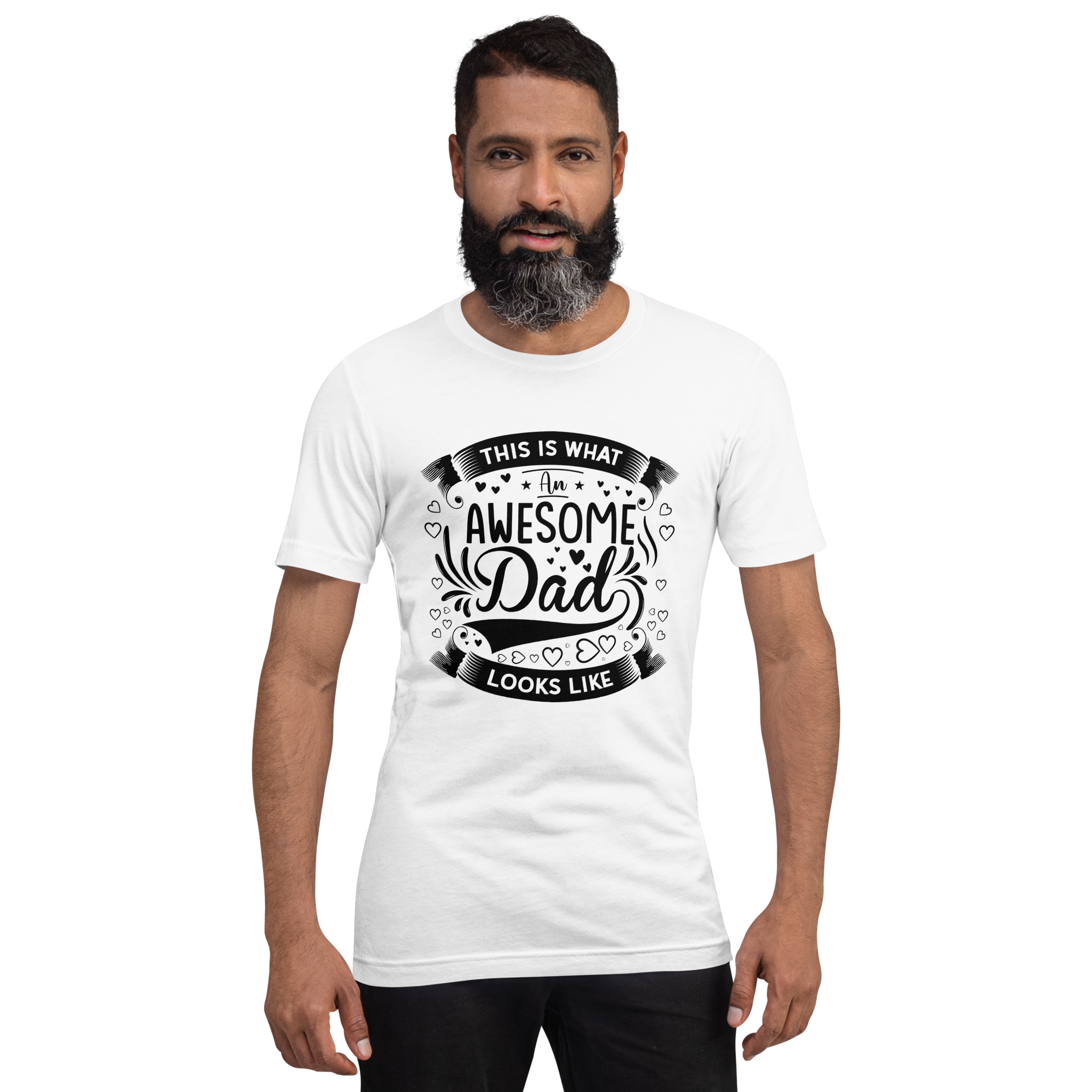 This Is What An Awesome Dad Looks Like Unisex t-shirt