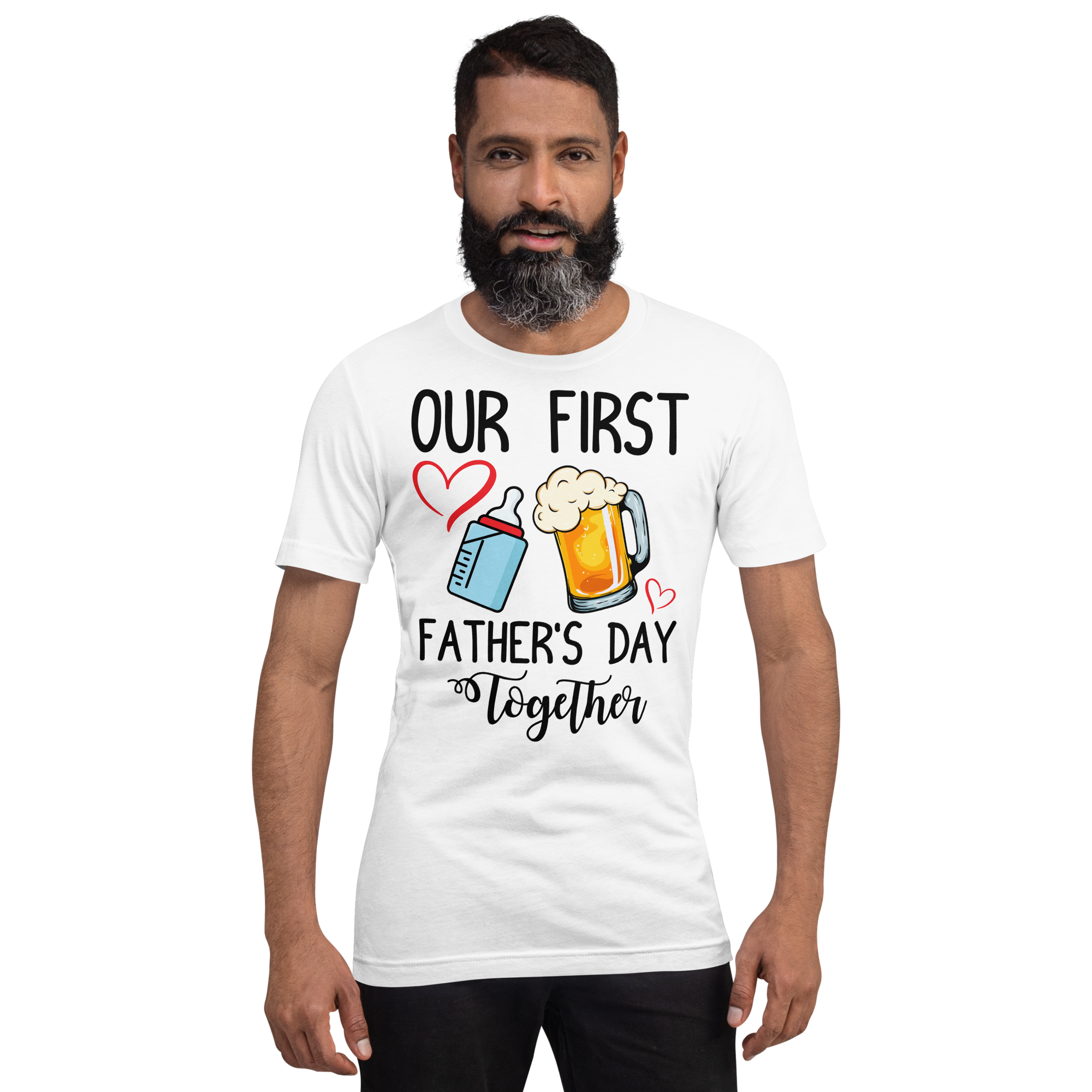 Our First Father's Day Together Unisex t-shirt