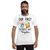 Our First Father's Day Together Unisex t-shirt