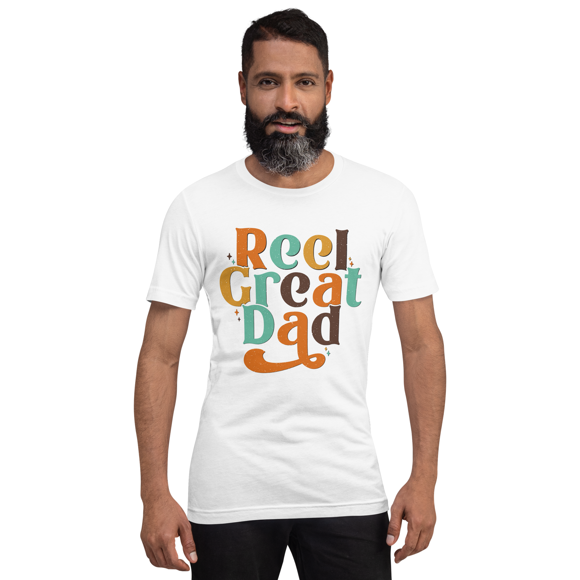 Reel Great Dad Fishing Unisex t-shirt