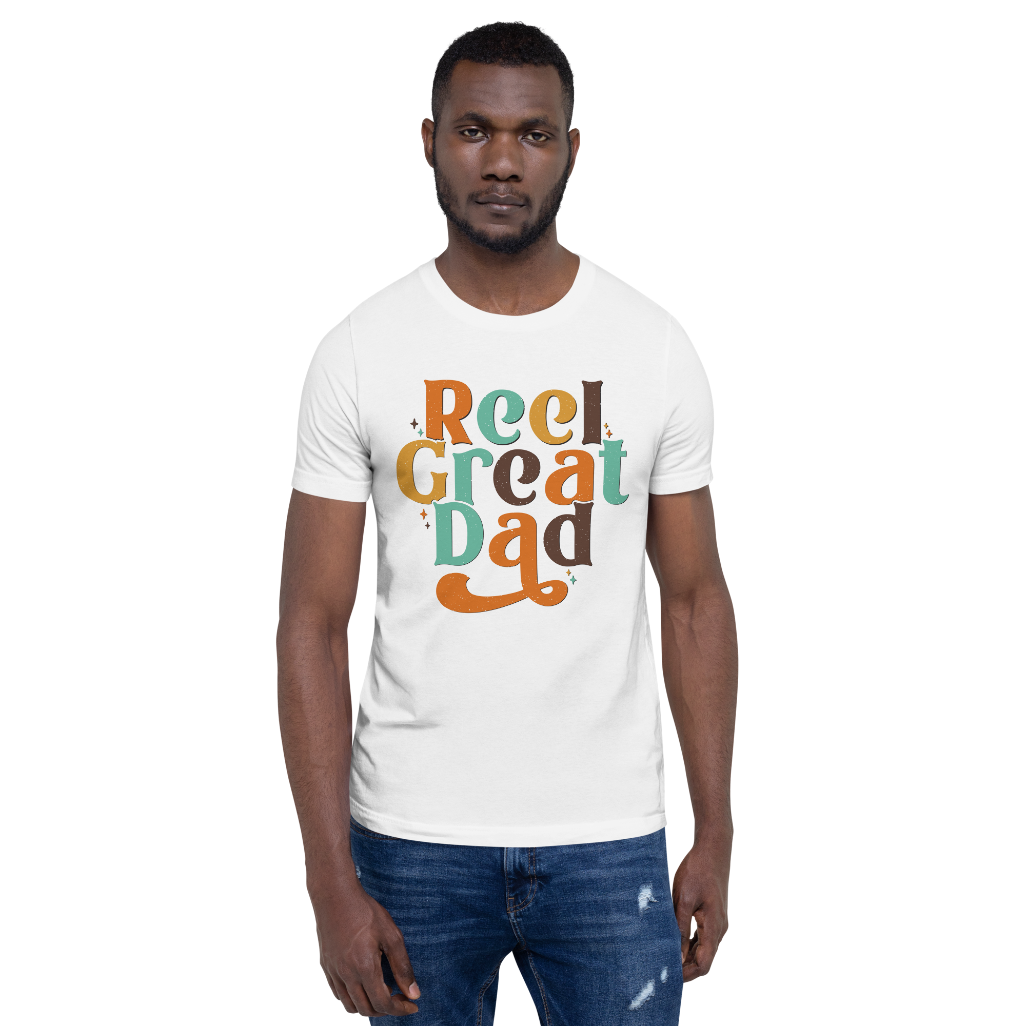 Reel Great Dad Fishing Unisex t-shirt