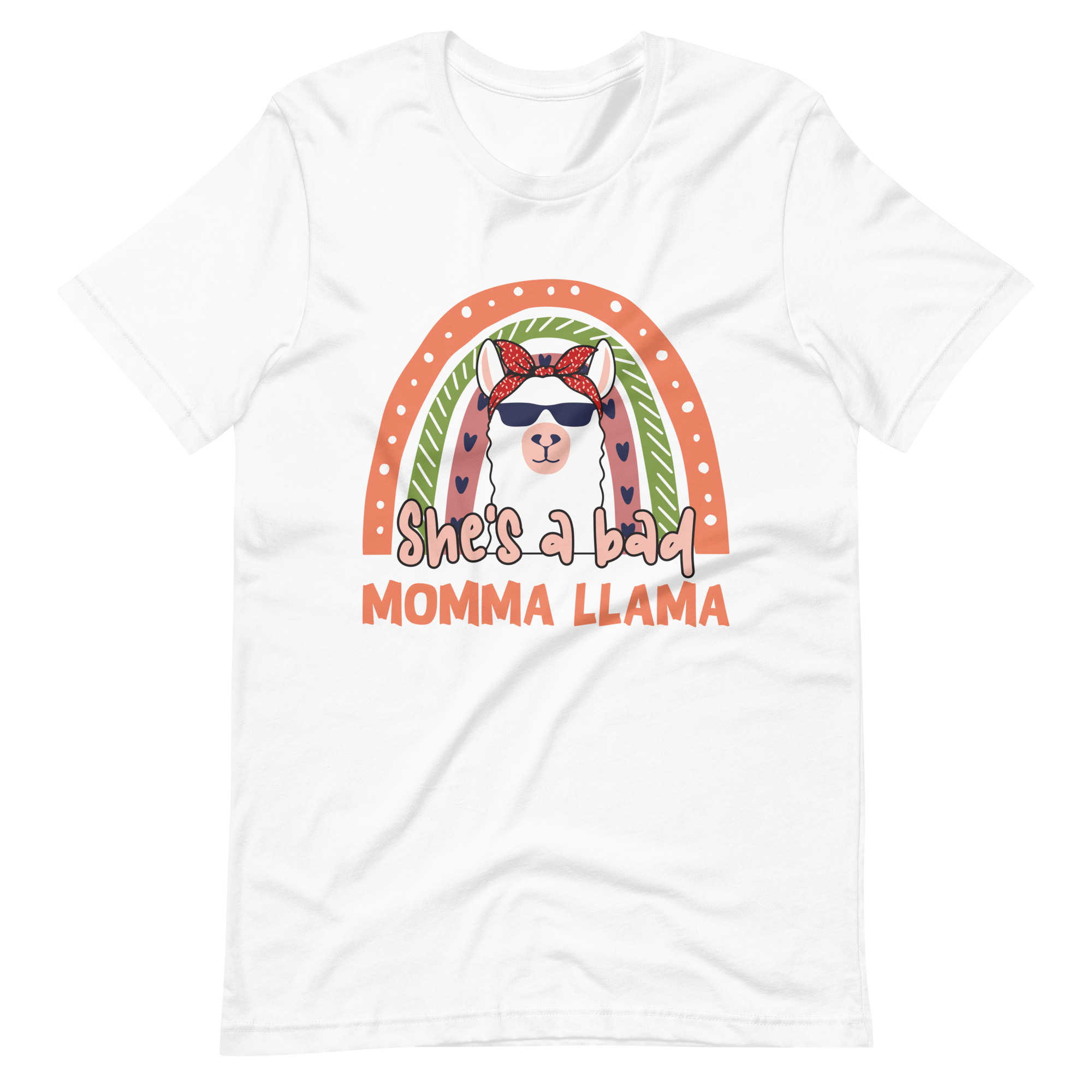 She's A Bad Momma Llama Unisex t-shirt