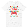 2024 My First Christmas With My Great Grandfather Unisex t-shirt