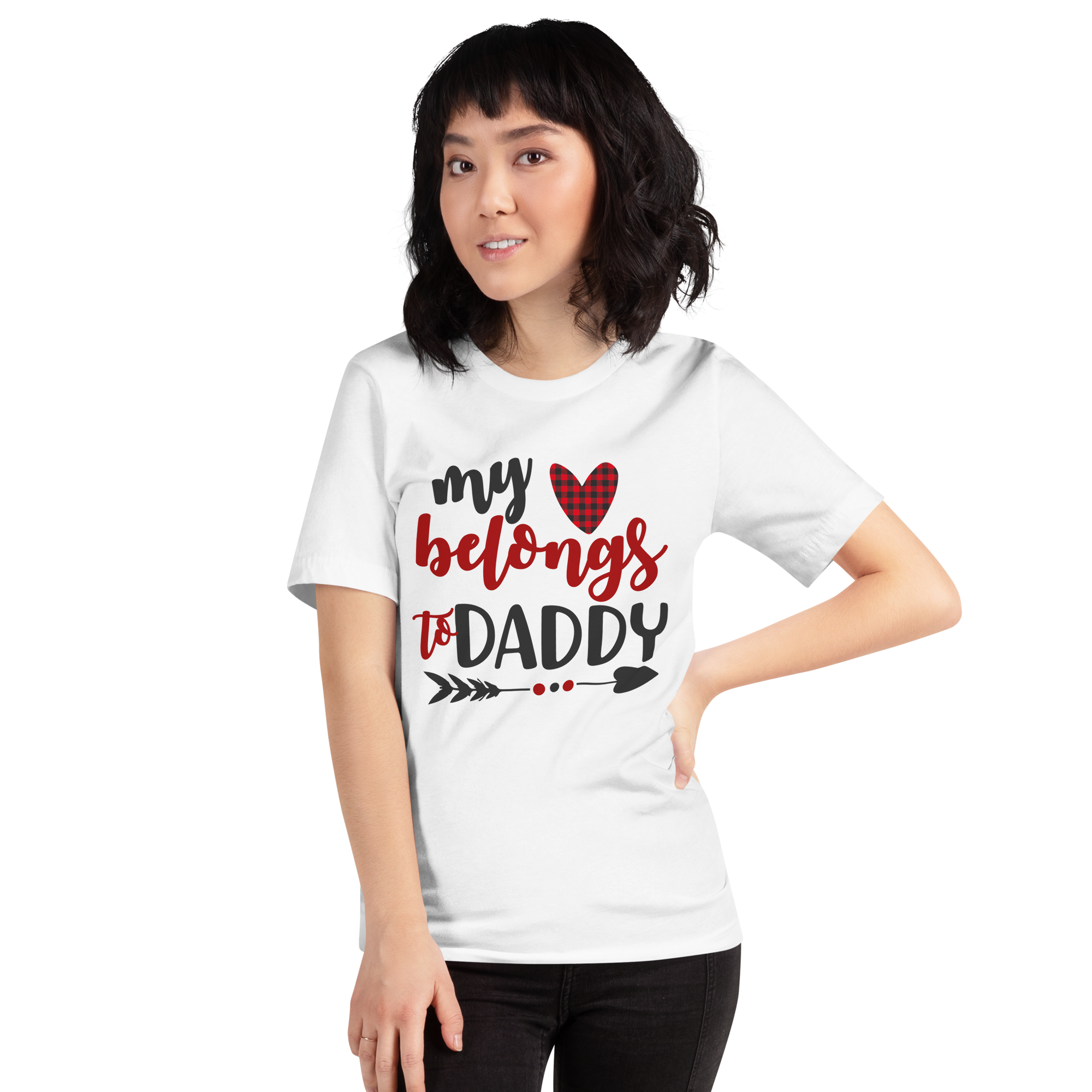 My Heart Belongs To Daddy Unisex t-shirt