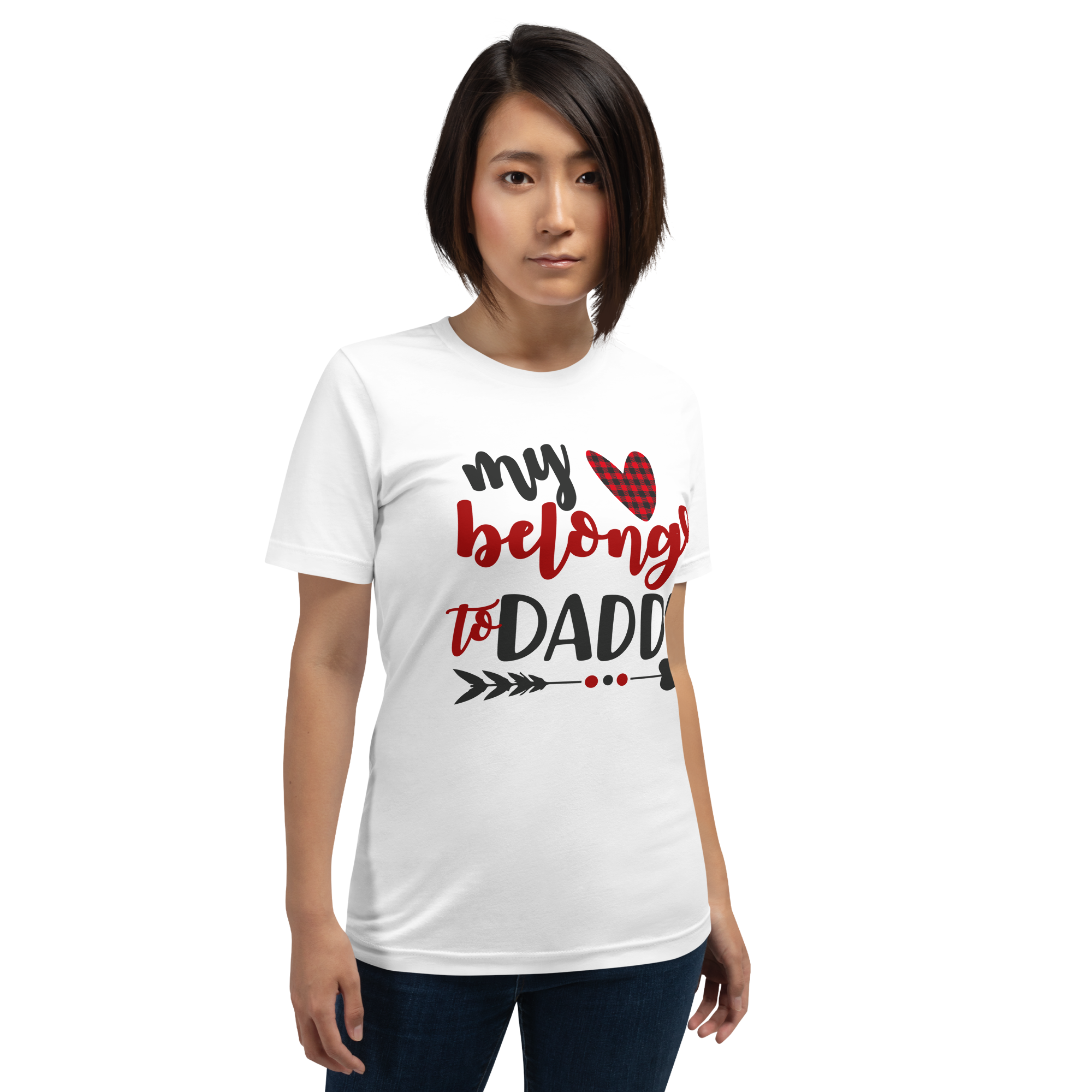 My Heart Belongs To Daddy Unisex t-shirt