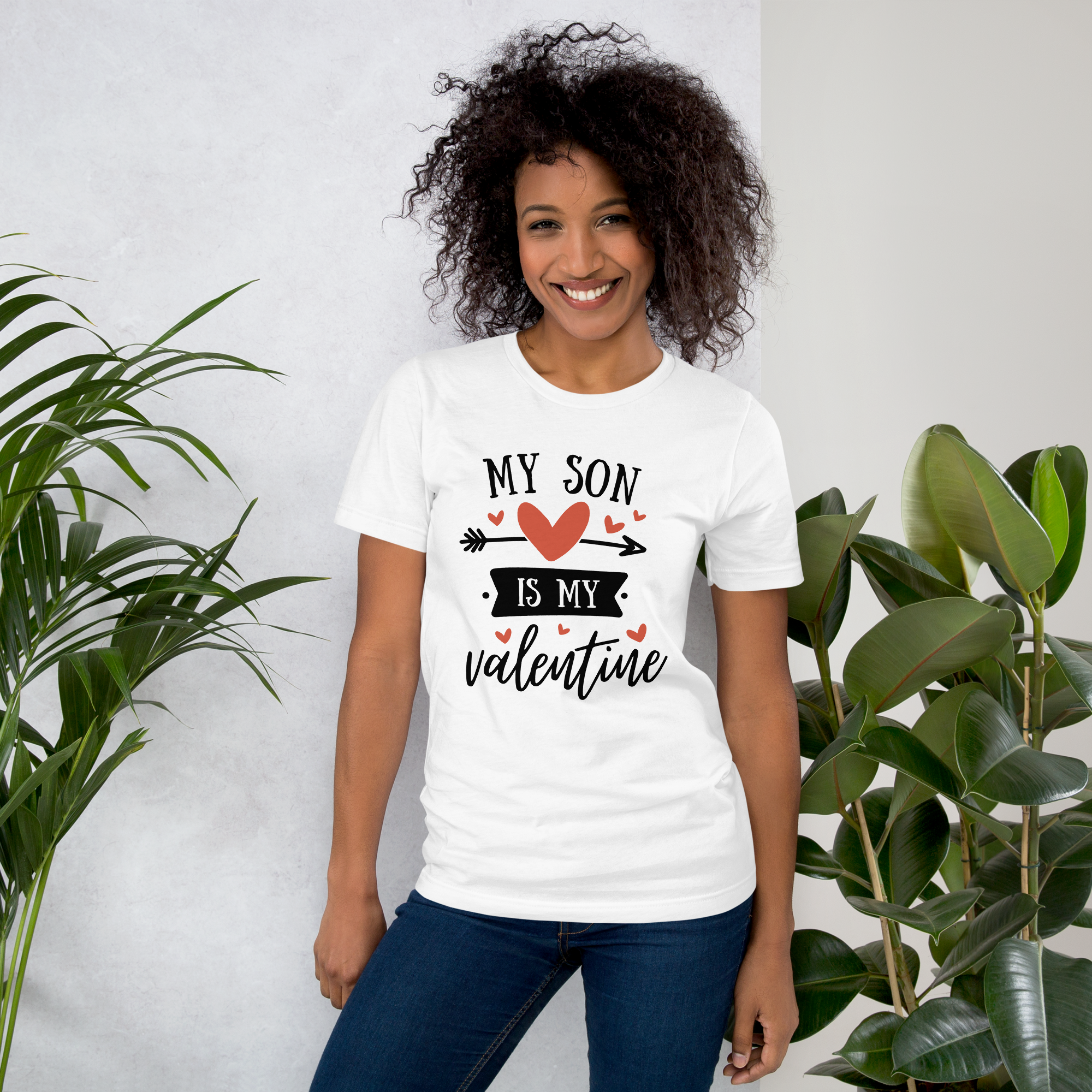 My Son Is My Valentine Unisex t-shirt