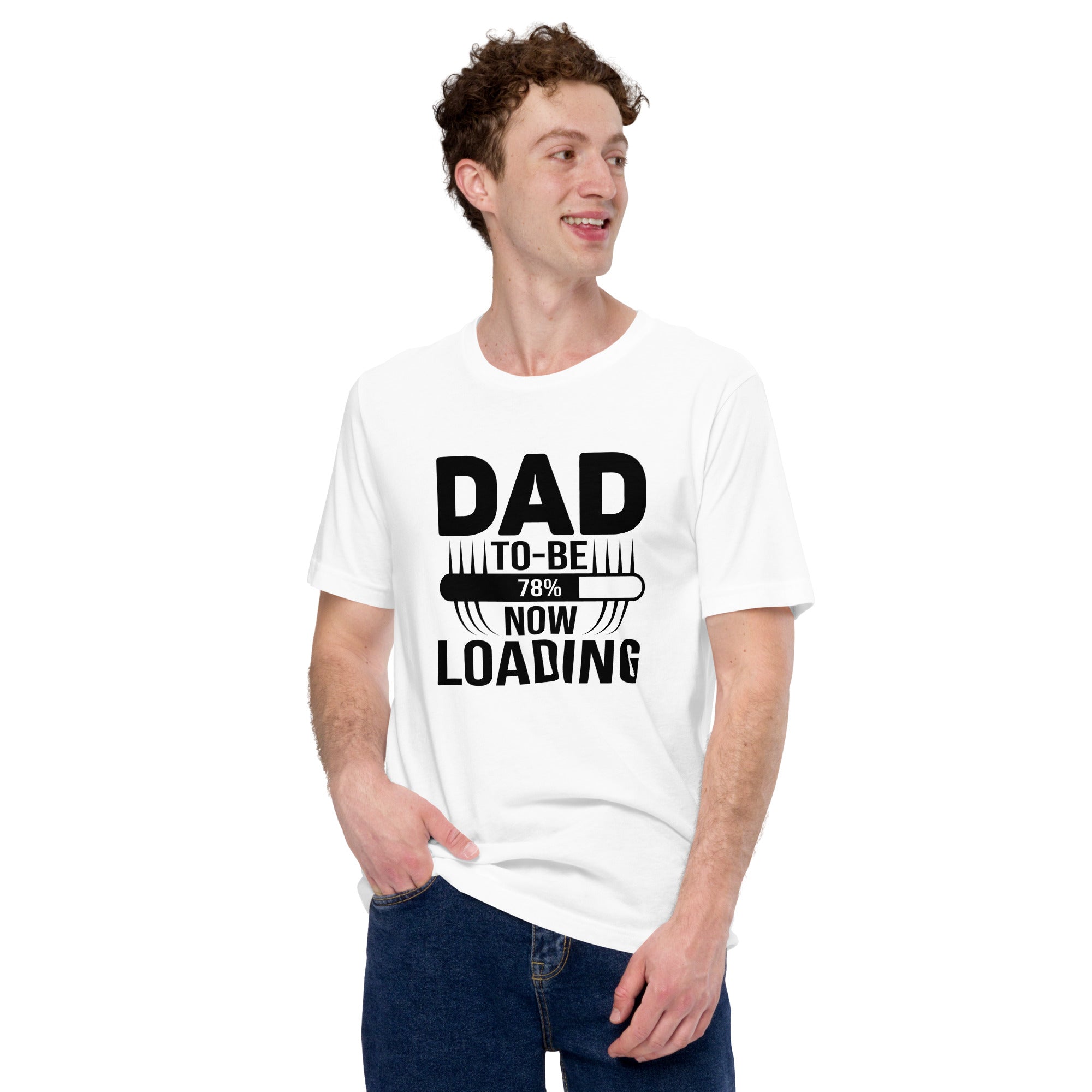 Dad To Be Now Loading Unisex t-shirt