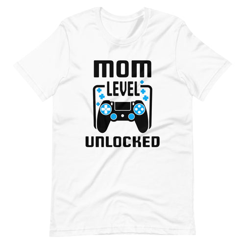 Mom Level Unlocked Unisex t-shirt