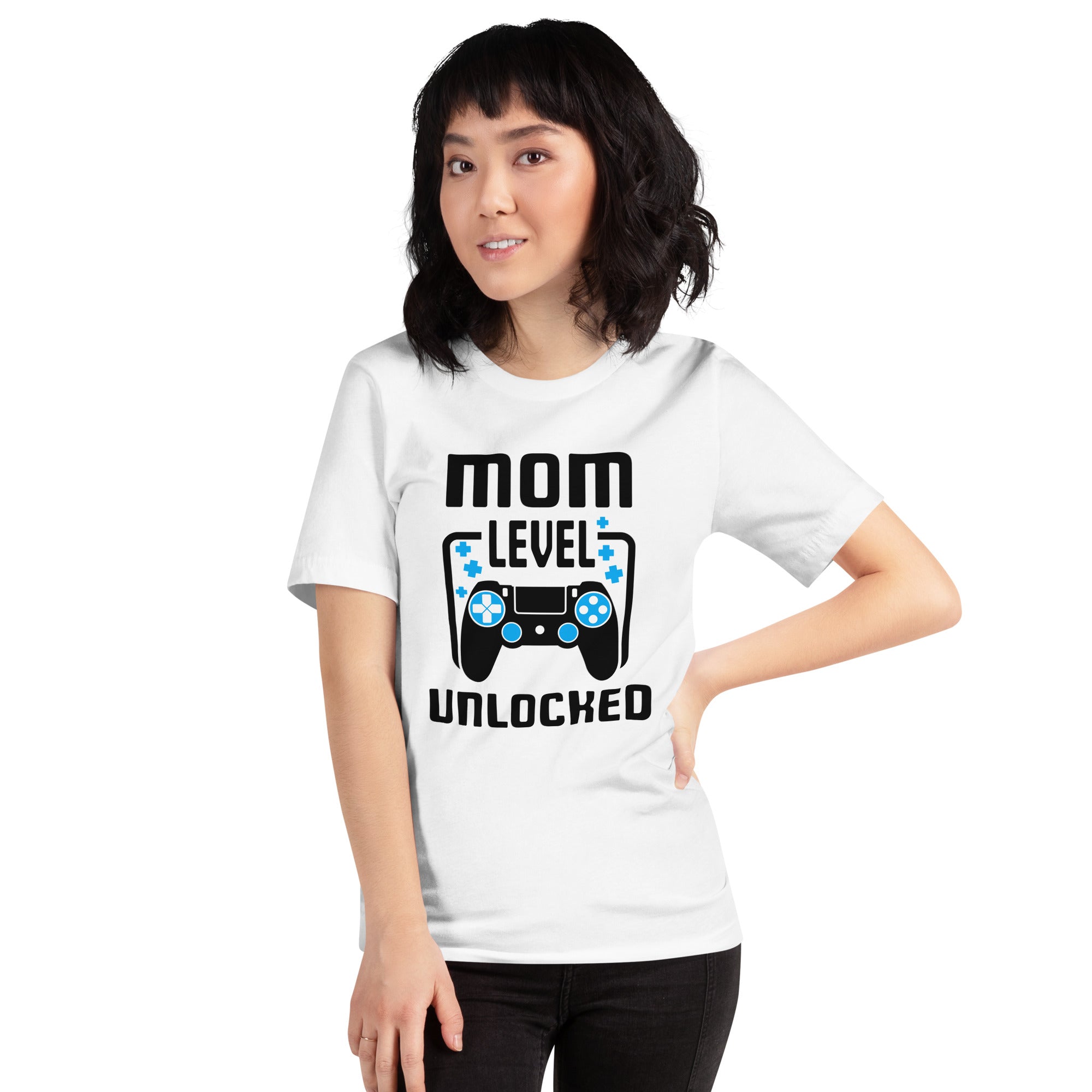 Mom Level Unlocked Unisex t-shirt