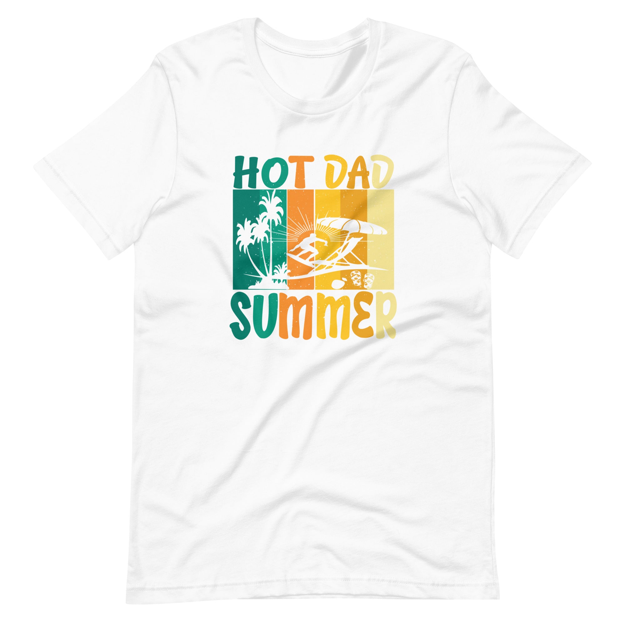 Hot Dad Summer Unisex t-shirt