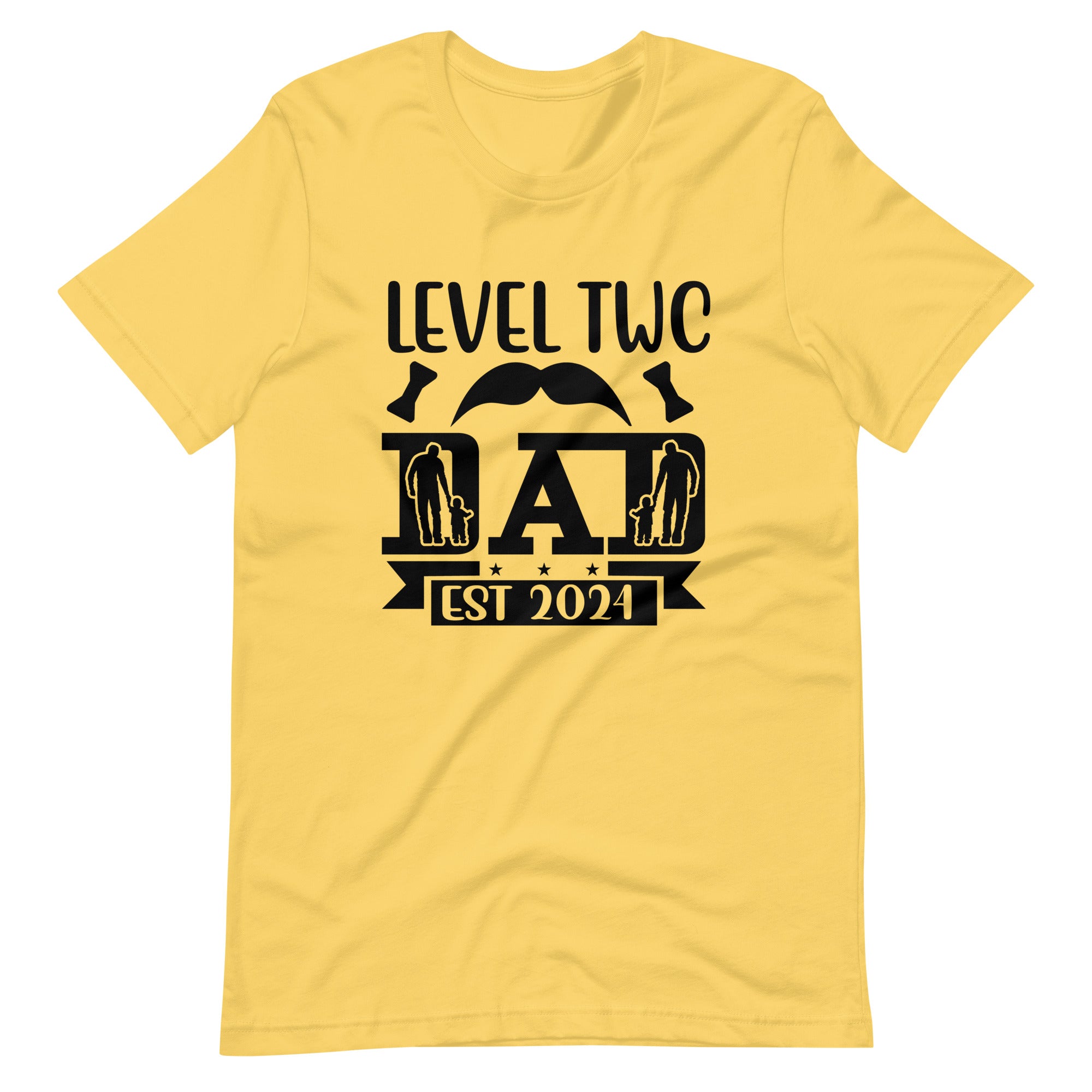 Level Two Dad Est. 2024 Unisex t-shirt