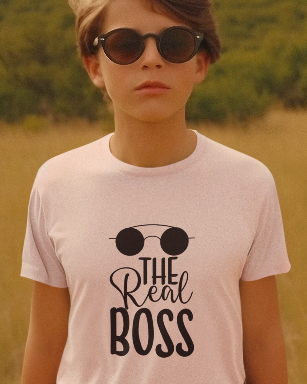 The Real Boss Youth Short Sleeve T-Shirt