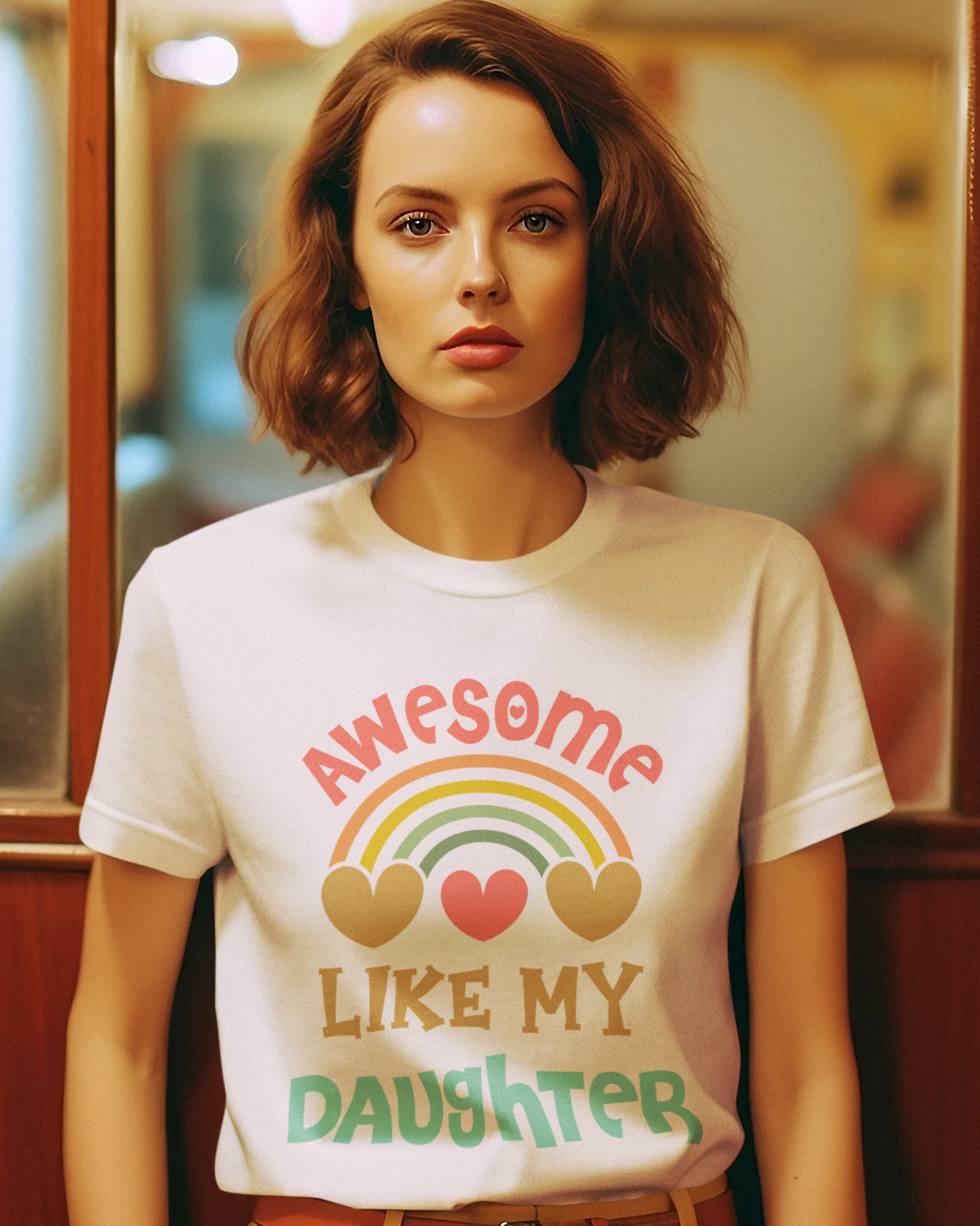 Awesome Like My Daughter Unisex t-shirt