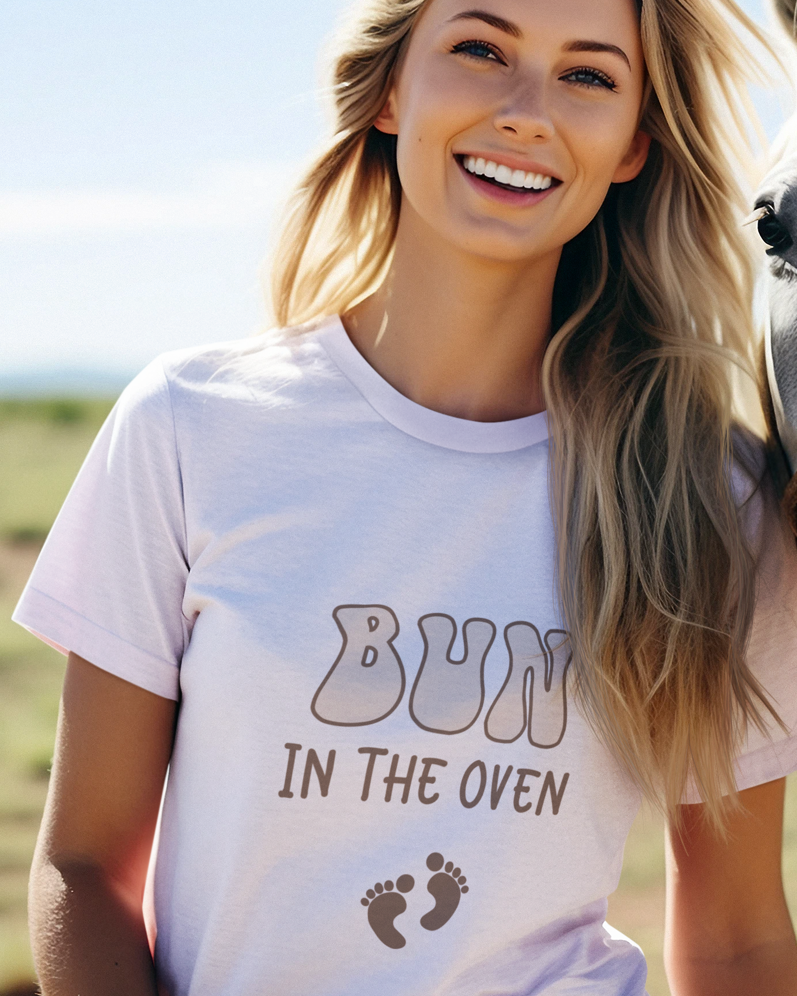 Bun In The Oven Unisex t-shirt