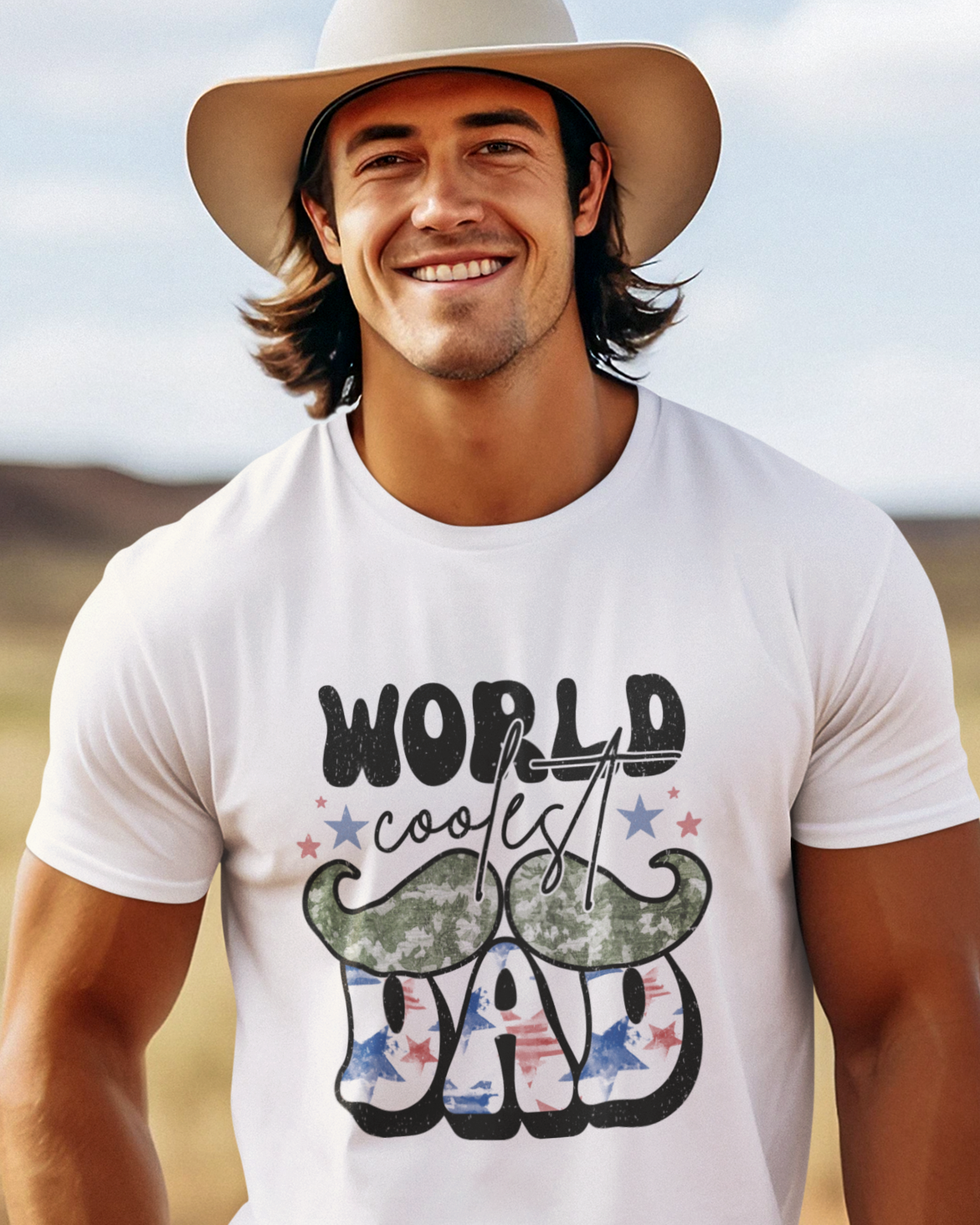 World Coolest Dad Unisex t-shirt