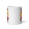 One Bad Mother Clucker White glossy mug