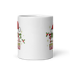 Santa's Favorite Mom White glossy mug