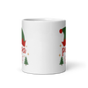 Papa Elf White glossy mug