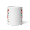 2024 My First Christmas With My Great Grandfather White glossy mug