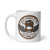 Proud Member Of The Bad Moms Club White glossy mug