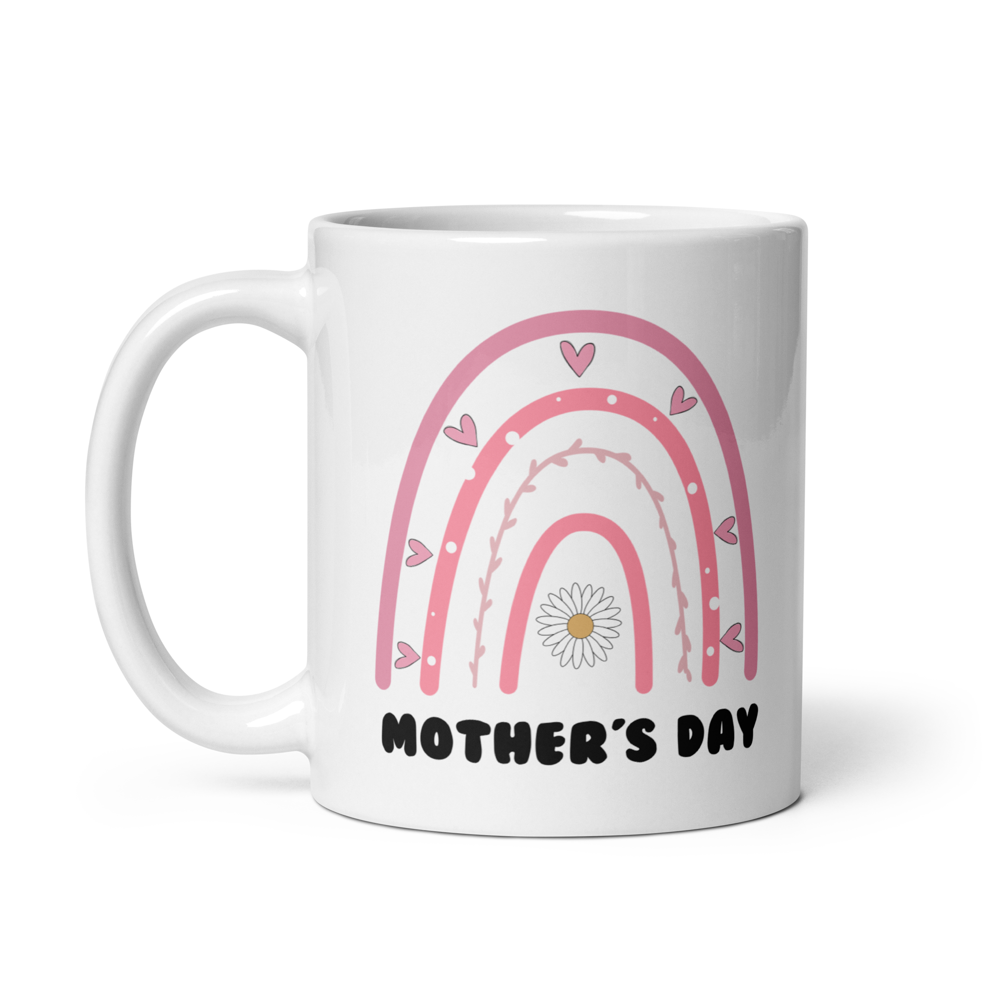 Mother's Day White glossy mug