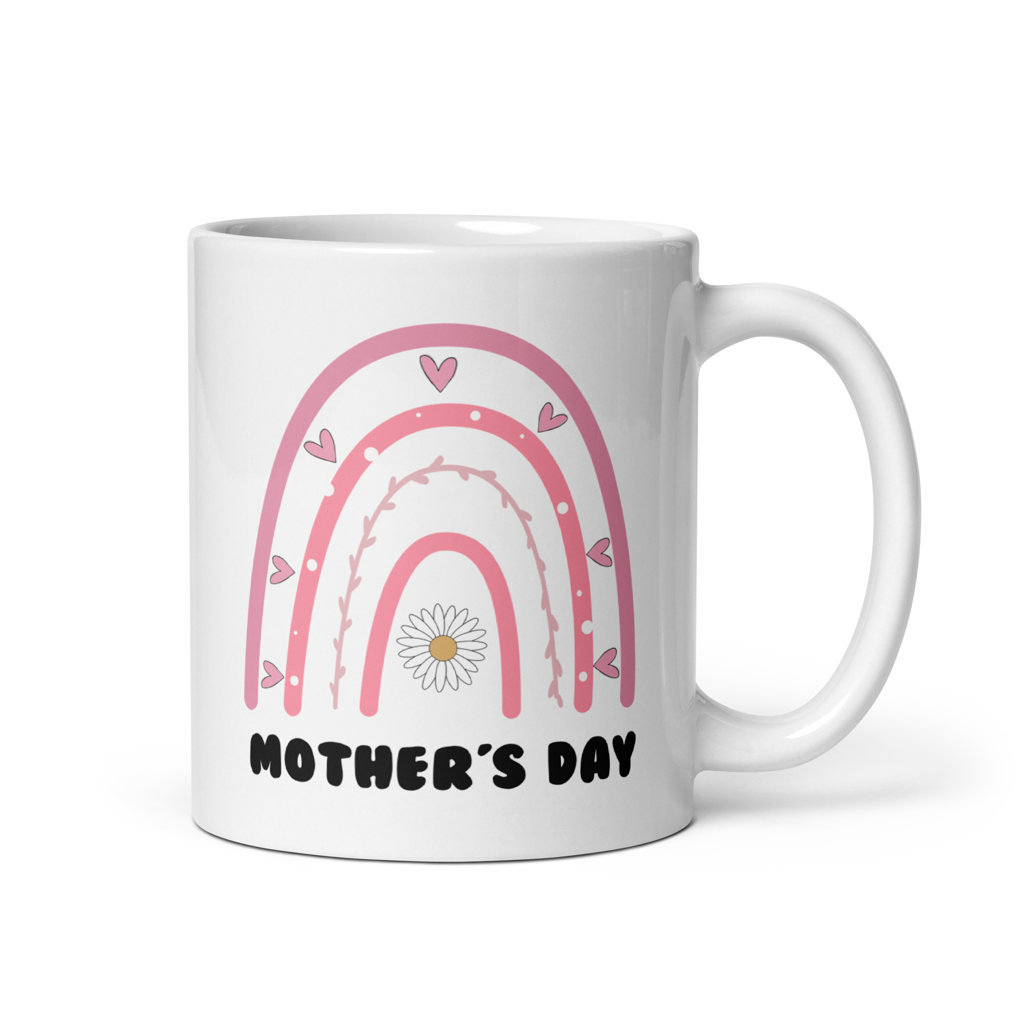 Mother's Day White glossy mug