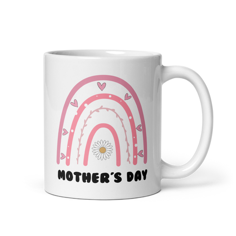 Mother's Day White glossy mug