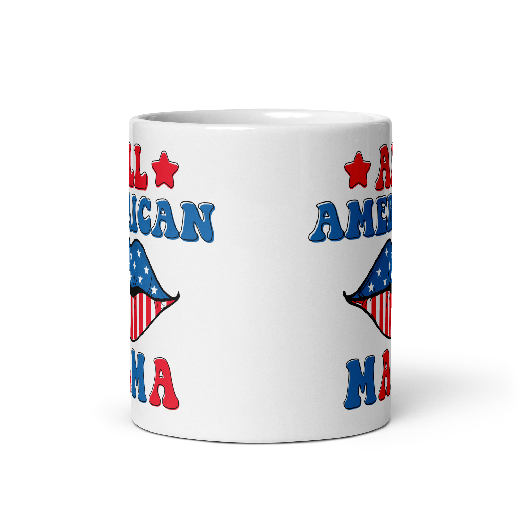 All American Mama mug