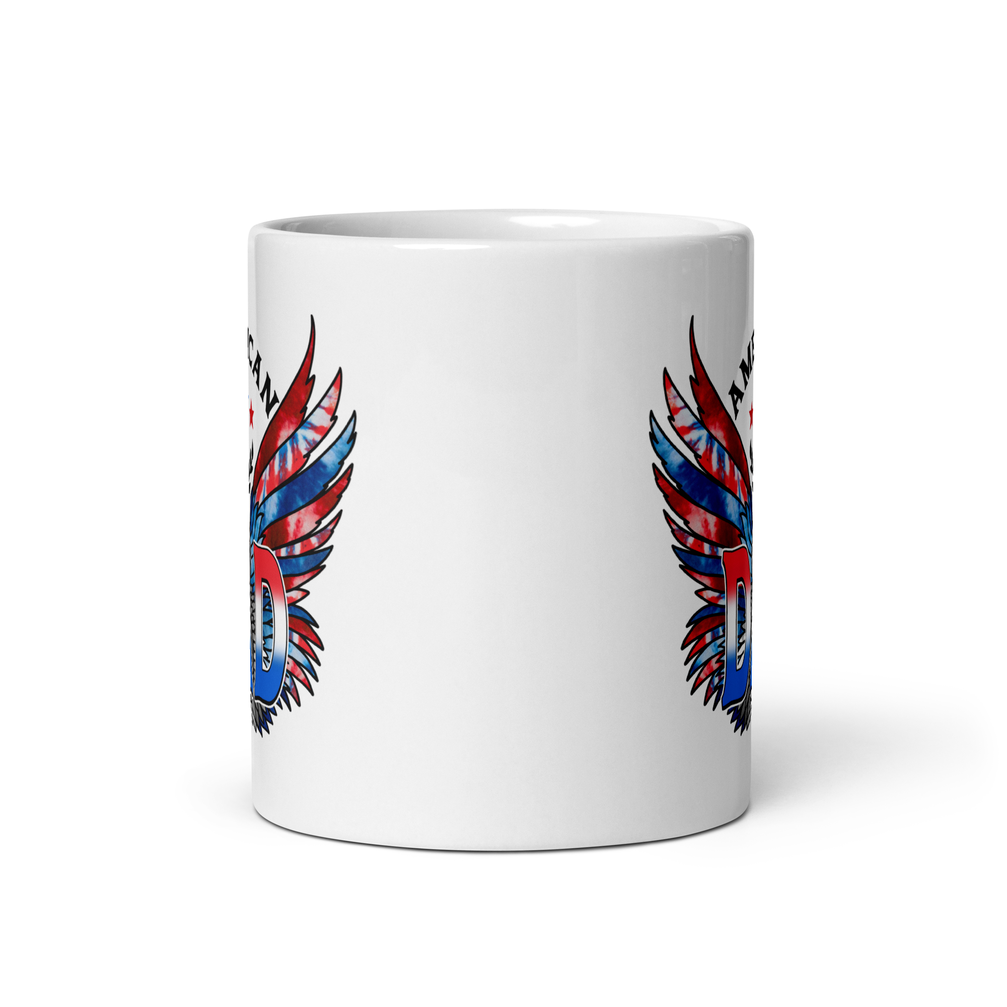 American Dad White glossy mug