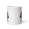 Motherhood Is A Walk In The Park White glossy mug