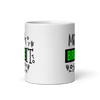 Mr. Broke It White glossy mug