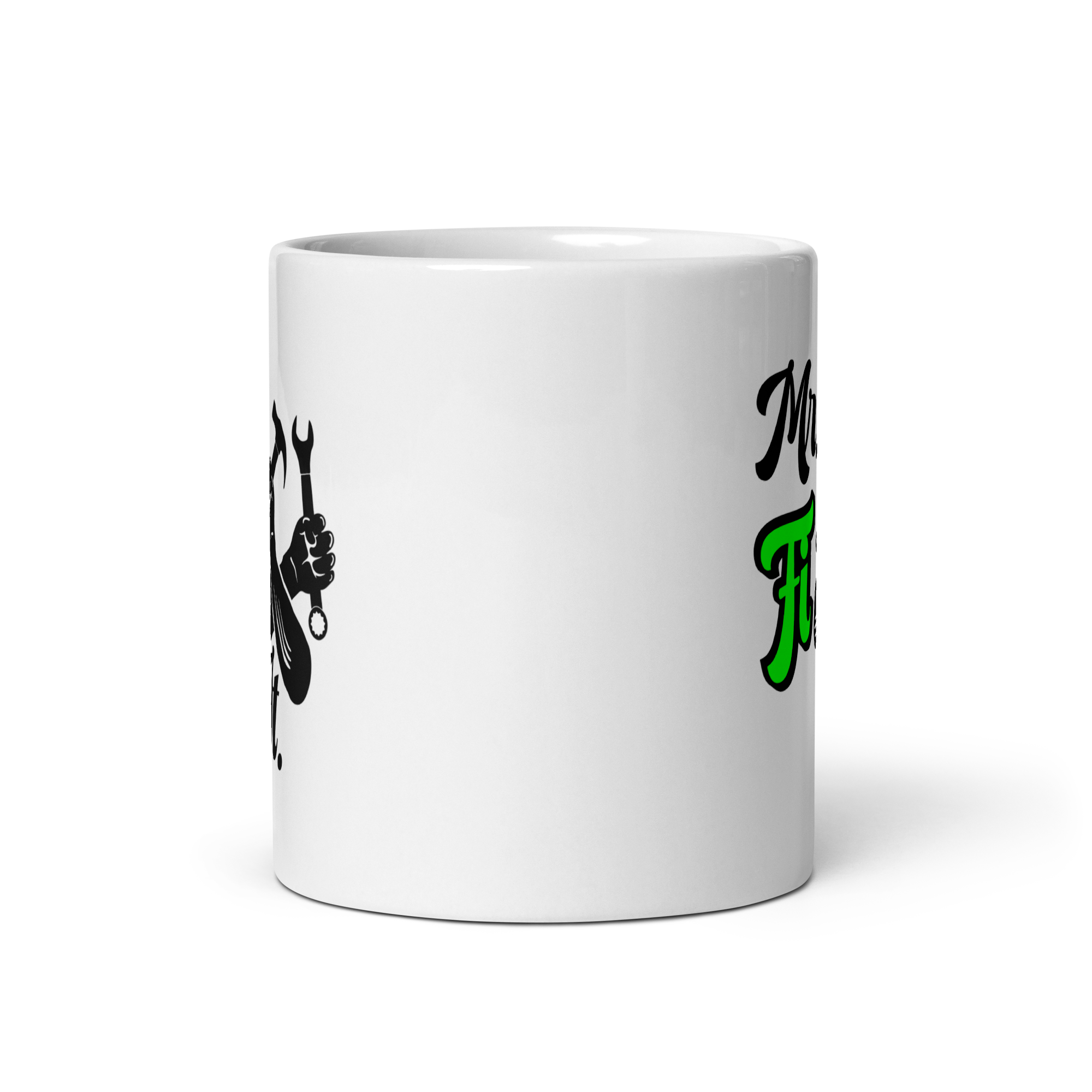 Mr. Fix It White glossy mug