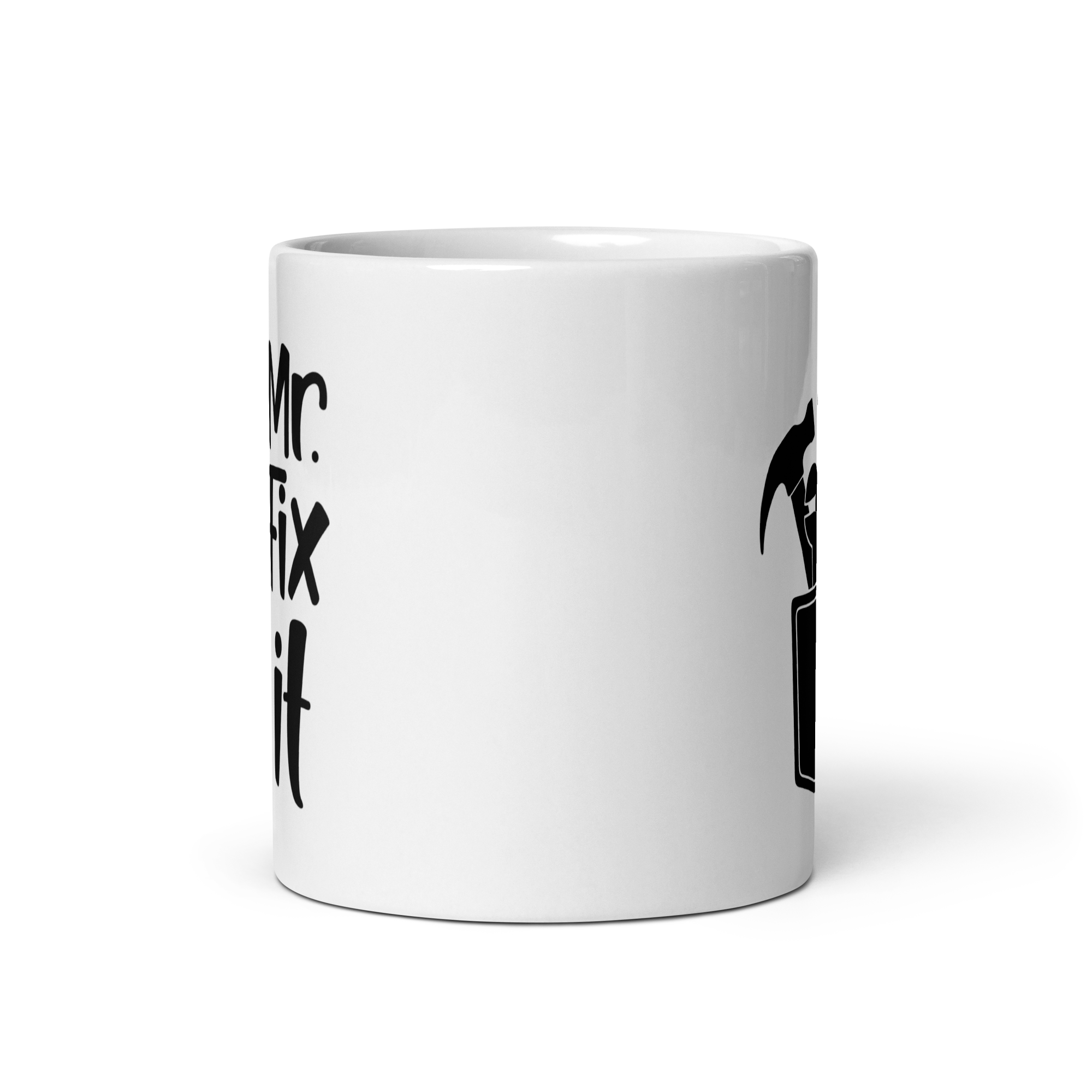 Mr. Fix It White glossy mug